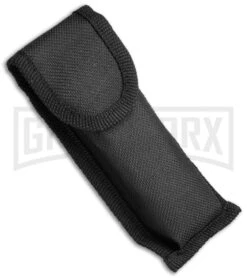 8" Leverlock Stag Horn Automatic Knife - Bayonet -Grindworx Shop bladeplay stilleto gbs sheath cm large