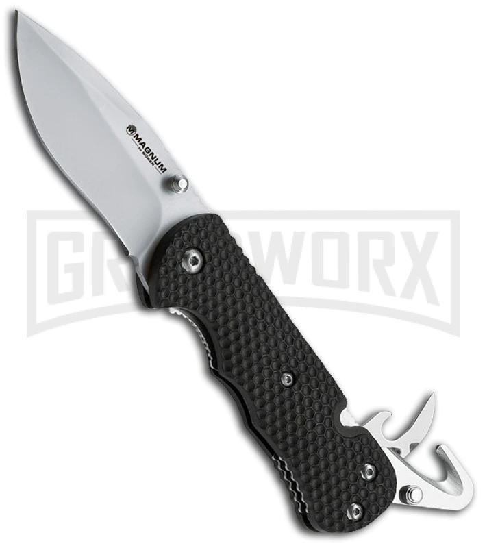 Boker Magnum First Responder Folding Knife - Satin Plain 3 Boker Magnum First Responder Folding Knife - Satin Plain - Image 3