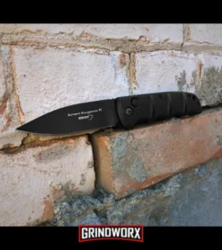 Boker Kalashnikov Black Automatic Knife - Black Plain 10 Boker Kalashnikov Black Automatic Knife - Black Plain -Grindworx Shop boker kalashnikov 74 black kals74bk BHQ 3839 dl large