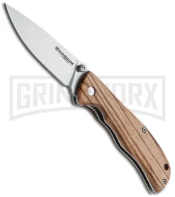 Boker Magnum Backpacker Folding Knife - Satin Plain