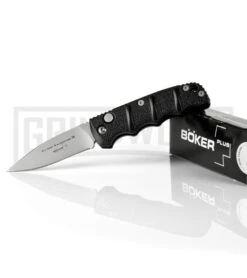 Boker Mini Kalashnikov Black Automatic Knife - Bead Blast Plain 10 Boker Mini Kalashnikov Black Automatic Knife - Bead Blast Plain -Grindworx Shop boker plus 01kals73 deal of the week large