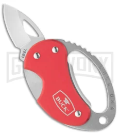 Buck Knives Buck Metro Scarlet Folding Knife - Satin Plain