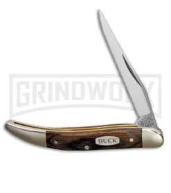 Buck Knives Buck 385 Texas Toothpick Woodgrain Pocket Knife