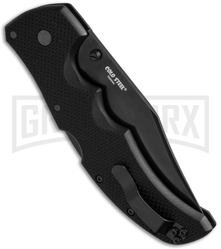 Cold Steel Recon I Clip Point Folding Knife - Black Plain 2 Cold Steel Recon I Clip Point Folding Knife - Black Plain - Image 2