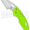 Cold Steel Mini Tuff Lite Green Folding Knife - Satin Plain