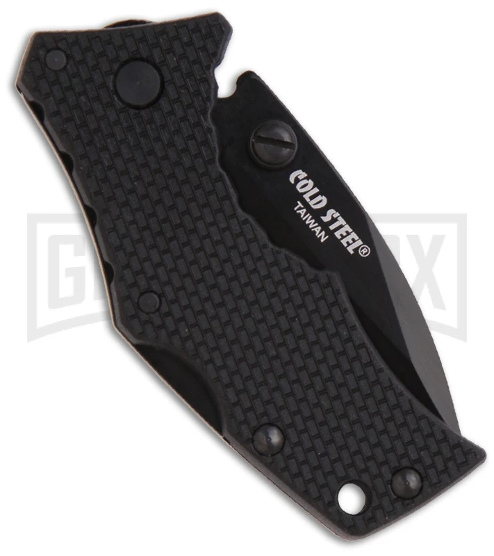 Cold Steel Micro Recon 1 Spear Point Folding Knife - Black Plain 2 Cold Steel Micro Recon 1 Spear Point Folding Knife - Black Plain - Image 2