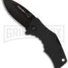 Cold Steel Micro Recon 1 Spear Point Folding Knife - Black Plain