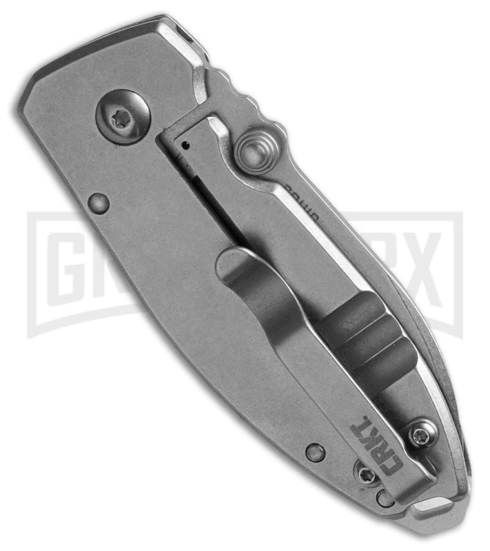 CRKT Squid Folding Knife - Stonewash Plain 2 CRKT Squid Folding Knife - Stonewash Plain - Image 2