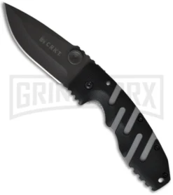 CRKT Ryan Seven Folding Knife - Black Plain
