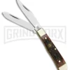 Frost Cutlery Hen & Rooster Baby Trapper Autumn Second Cut Bone Pocket Knife