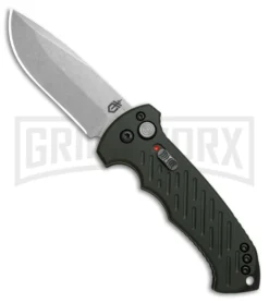 Gerber Auto 06 10th Anniversary Automatic Knife OD Green (3.6" Stonewash)