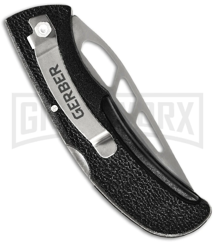 Gerber E-Z Out Skeleton Folding Knife - Bead Blast Plain 2 Gerber E-Z Out Skeleton Folding Knife - Bead Blast Plain - Image 2