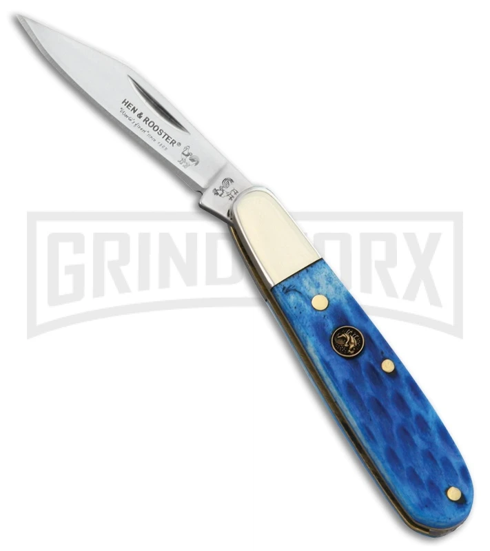 Frost Cutlery Hen & Rooster Heritage Blue Pick Bone Pocket Knife 1 Frost Cutlery Hen & Rooster Heritage Blue Pick Bone Pocket Knife