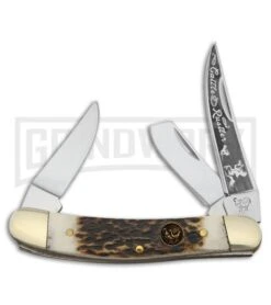 Hen & Rooster Little Cattle Rustler Deer Stag Pocket Knife