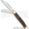 Klaas Customary Large Stockman Red Jigged Bone Pocket Knife