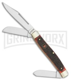 Klaas Customary Large Stockman Red Jigged Bone Pocket Knife