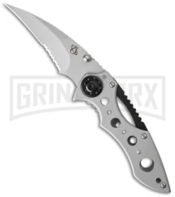 Mantis MR-1B Aardvark Frame Lock Knife - Bead Blast Plain