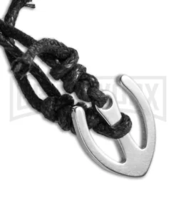 Mantis MK14swbp Vicious Circle Black Pearl Folding Neck Knife - Stonewash Plain 7 Mantis MK14swbp Vicious Circle Black Pearl Folding Neck Knife - Stonewash Plain -Grindworx Shop mantis mk14pbp extra cm large 3