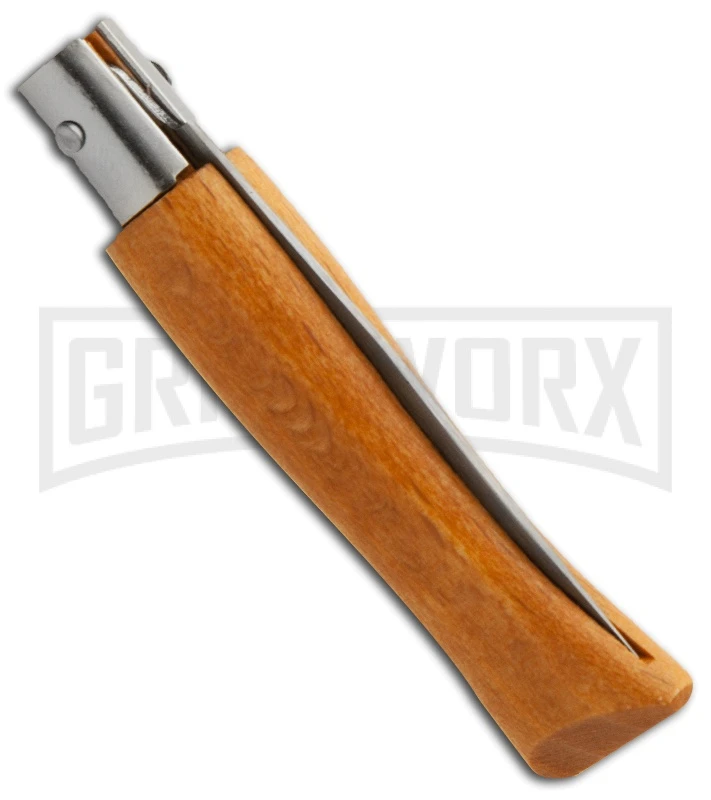 Opinel Knives No. 4 Beechwood Folding Knife - Carbon Steel 2 Opinel Knives No. 4 Beechwood Folding Knife - Carbon Steel - Image 2