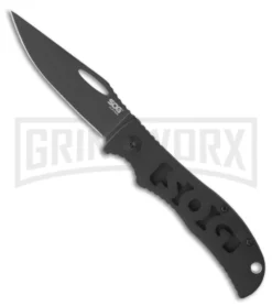 SOG SlipTron Pocket Knife STR02 (Plain)