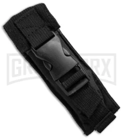 Spartan Dagger D/A OTF Automatic Knife - Black Plain -Grindworx Shop spartan wns it m2 cm sheath large