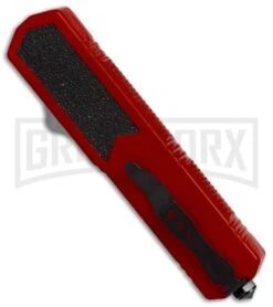 Titan Red D/A OTF Automatic Knife - Tanto Black Serr 5 Titan Red D/A OTF Automatic Knife - Tanto Black Serr -Grindworx Shop titan red tanto black serr BP 18460 er side large
