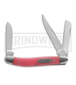 Schrade Uncle Henry 897UHP Pink Stockman Pocket Knife